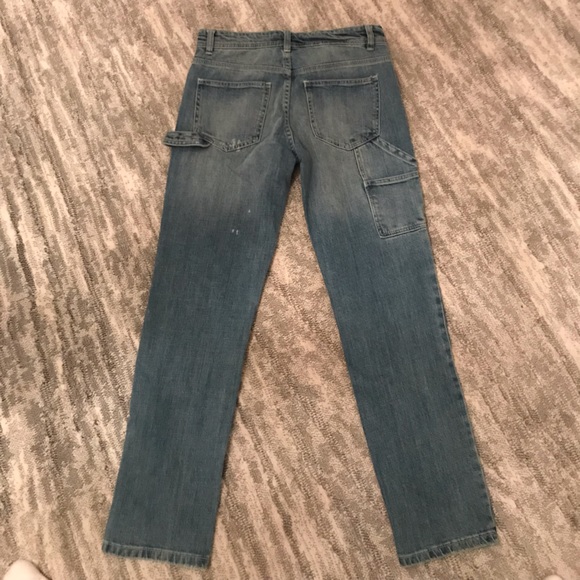 Mid/low rise cargo jeans. - Picture 2 of 4